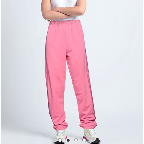 Chiara Ferragni Pinky peach Sweatpants women’s small Cozy Elastic Joggers - Picture 1 of 7